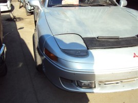 1992 MITSUBISHI 3000GT, 3.0L AUTO, COLOR SILVER, 153691
